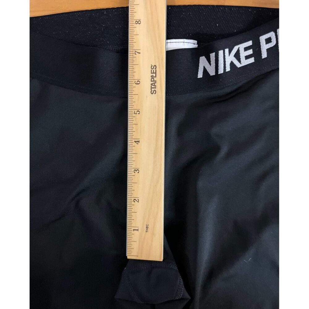 Nike Pro Capri Training Leggings Womens XS Black Dri-Fit Workout Pants Used - Picture 9 of 12